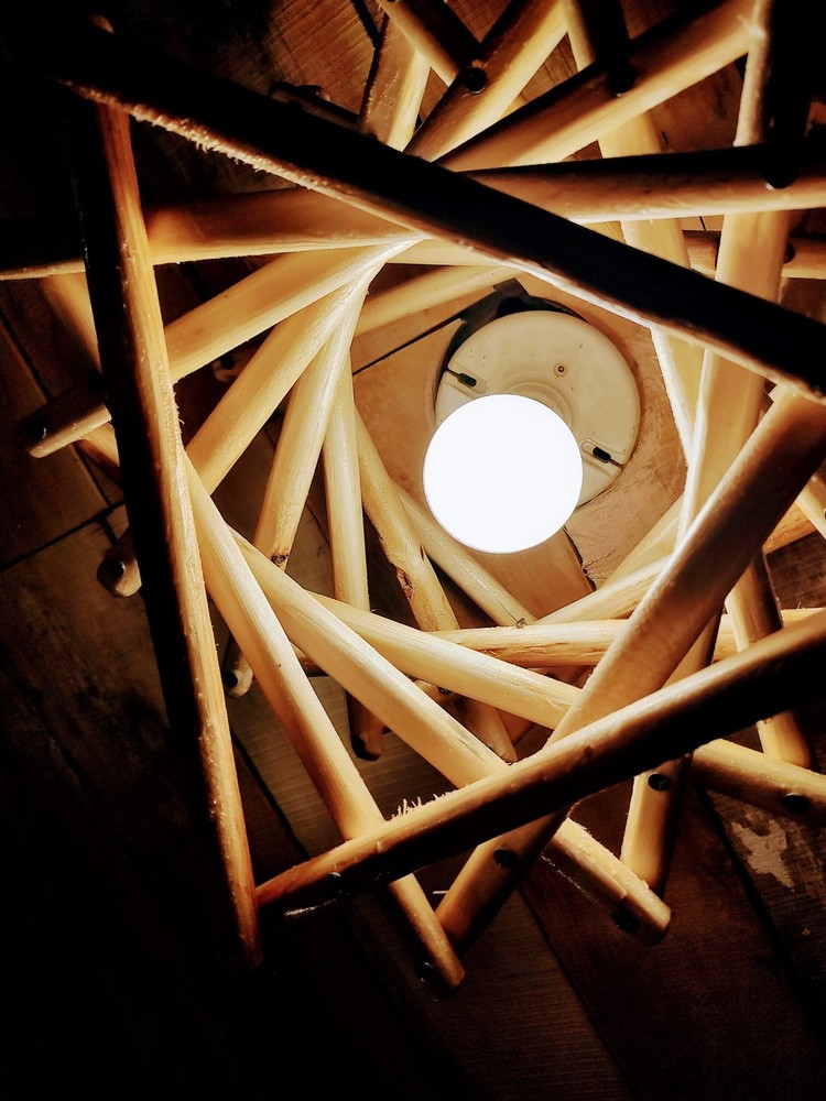 Wooden Light Fixture For Ceiling