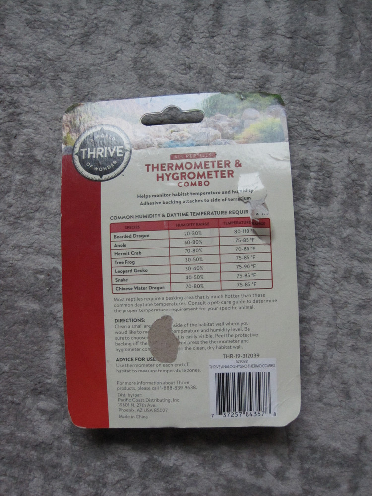 Thermometer Hygrometer Combo NEW