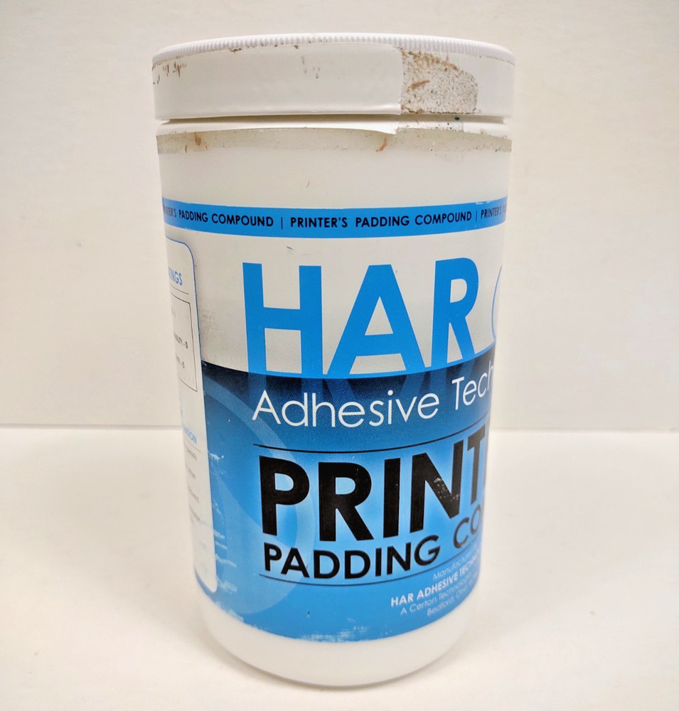 HAR Padding Compound White 1 Quart (32oz) For Making Note Pads Water-Based Resin