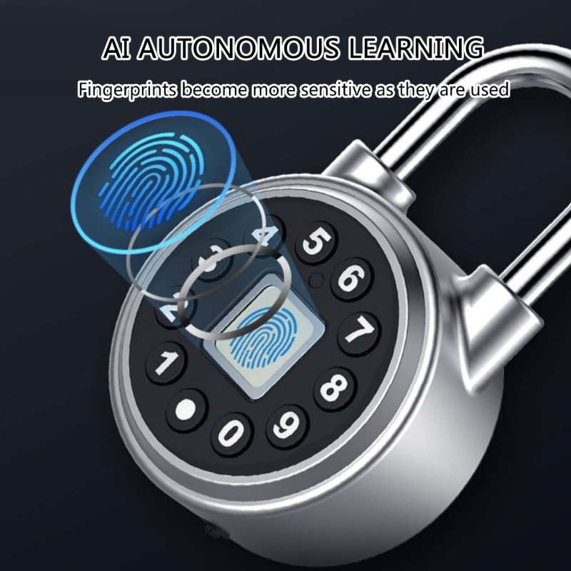Electronic Lock with Low Power Consumption Easy Identification Fingerprint Lock