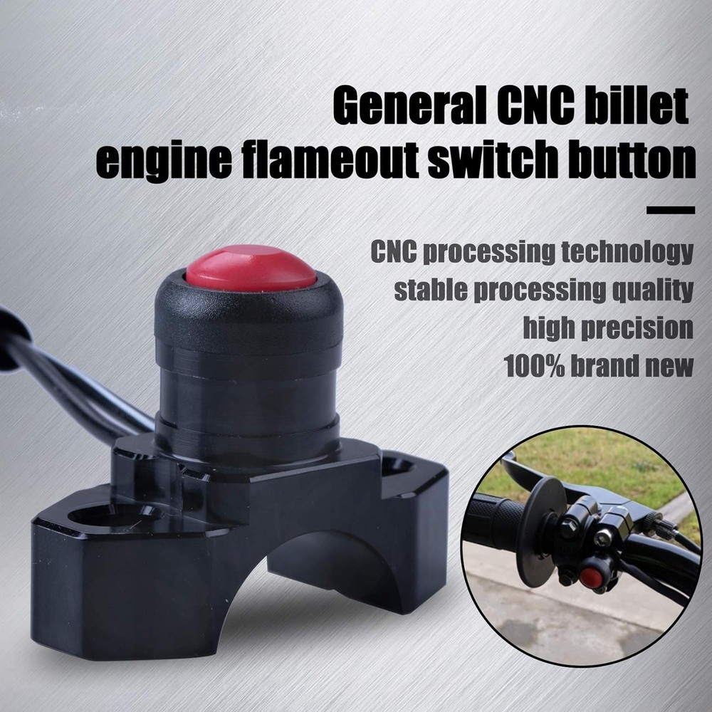 Universal Motorcycle Engine Stop Start Kill Switch