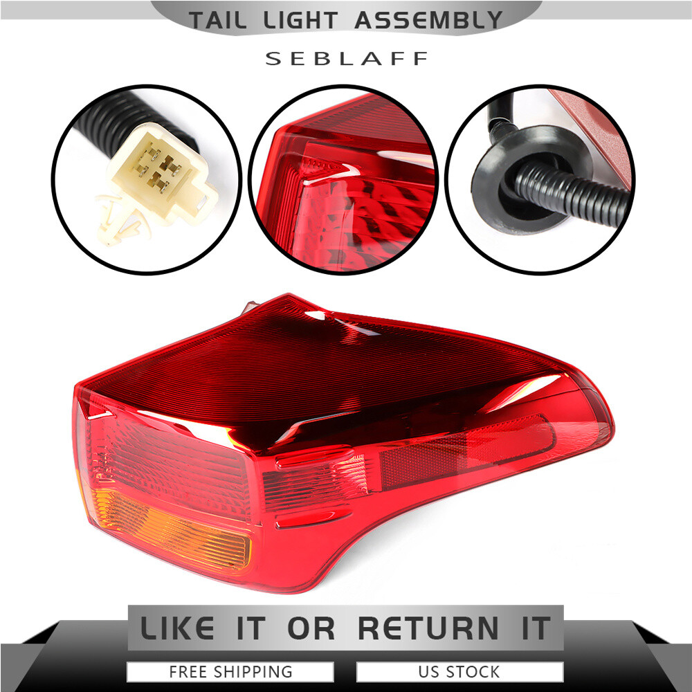 Tail Light Fit For 2013 2014 2015 Toyota RAV4 Halogen Outer Passenger Right Side