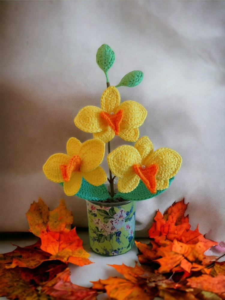 Orchidea Mini Crochet