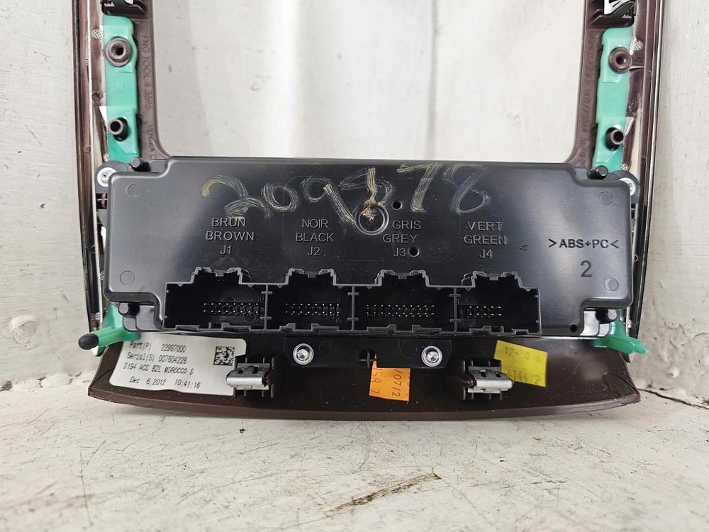 Temperature Control Front Fits 13-17 ENCLAVE 2386916