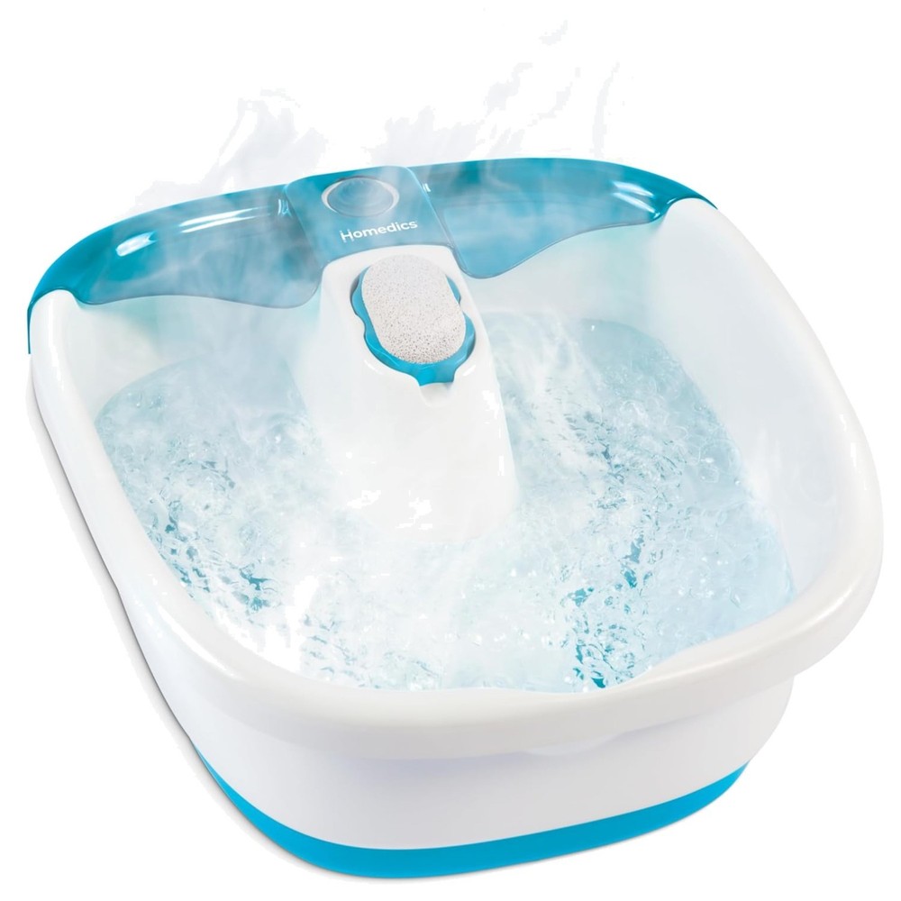 Bubble Mate Foot Spa: Toe Touch Controlled Relaxation with Invigorating Bubbles