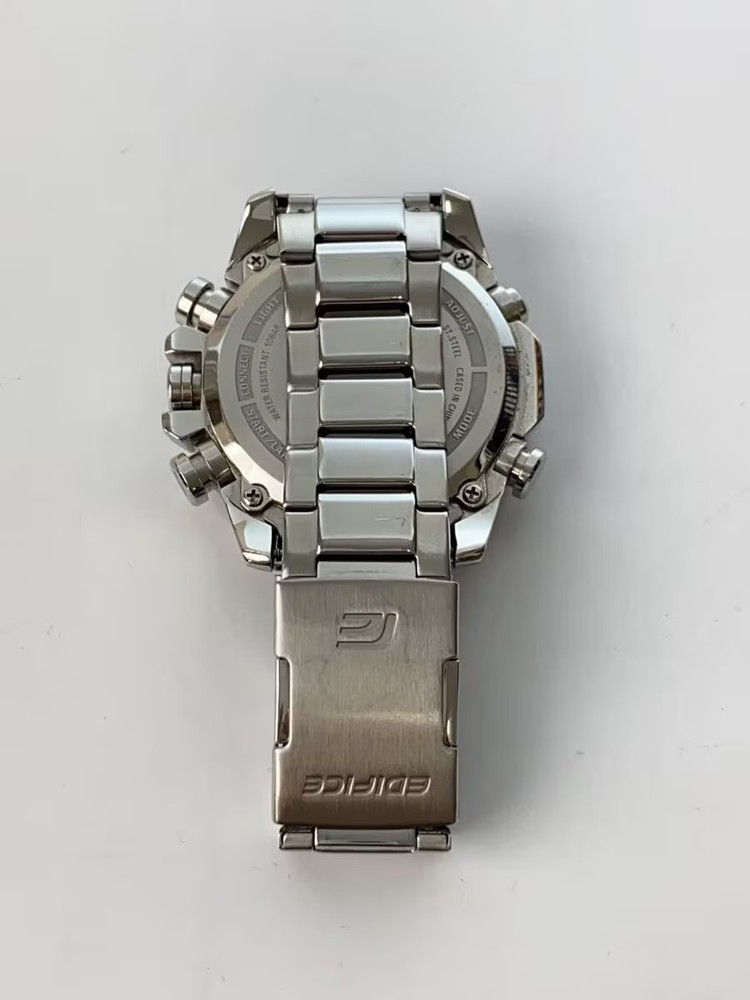 CASIO Watch Digital Analog Stainless GRY ECB 800