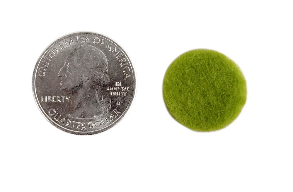 Pear Green Craft Felt Circles (3/4 Inch - 150pc)