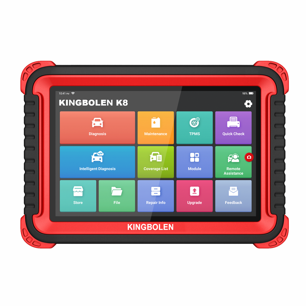 KINGBOLEN K8 Pro ALL System Bidirectional Diagnostic Scanner ECU Key Coding TPMS