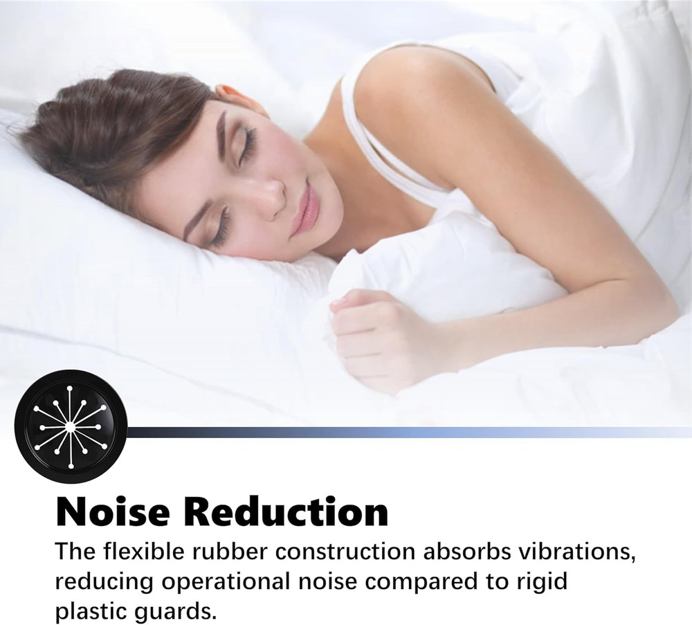 2 Pcs Garbage Disposal Splash Guard 3-1/8, Kitchen Sink Rubber Drain Guard, Sink