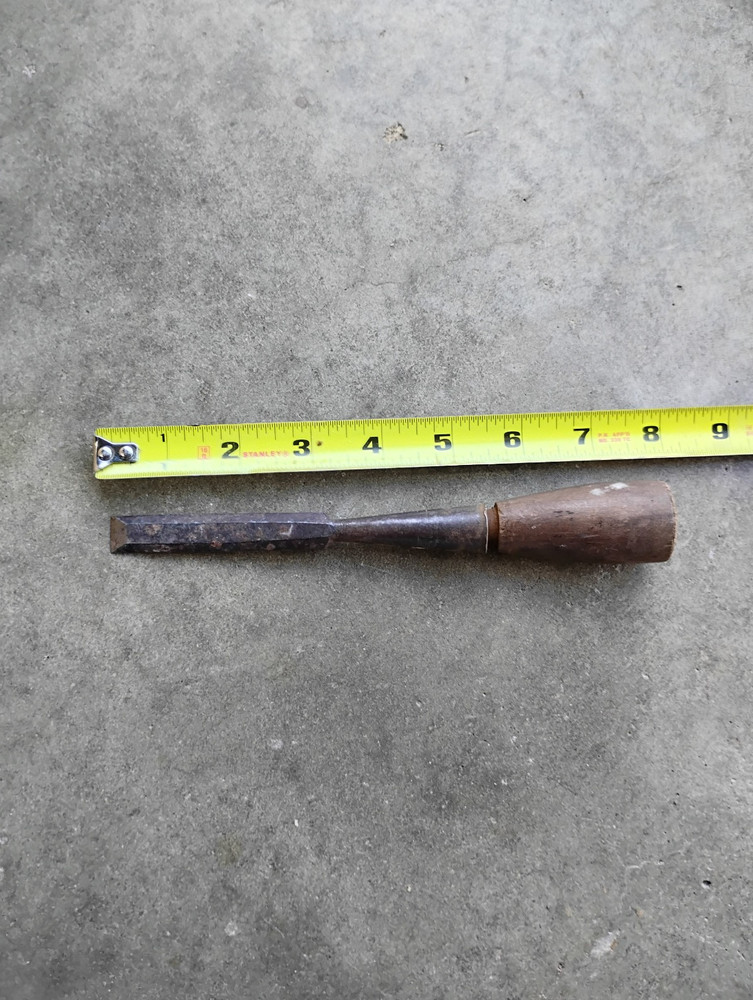 VTG. GREENLEE 1/2” BEVELED EDGE SOCKET CHISEL