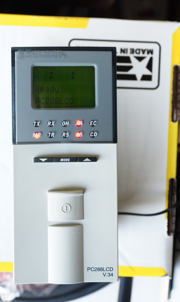 Practical Peripherals PC288LCD V.34 LCD modem - USA - EXCELLENT LNIB - FS