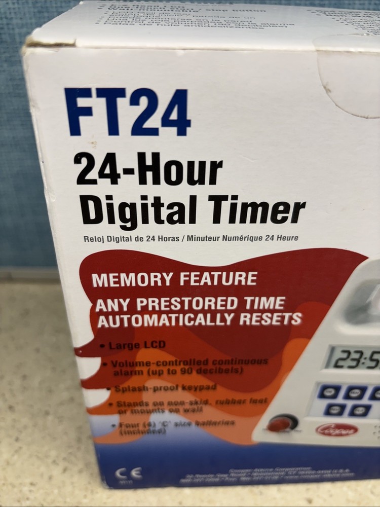 Cooper ATKINS Multi-Station Digital Timer TFS4 NEW