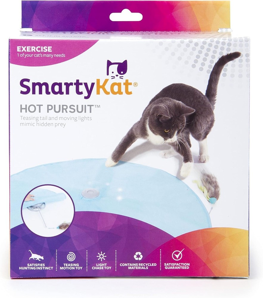 Interactive Electronic Motion Toy for Cats - A Fun Indoor Exercise Experience