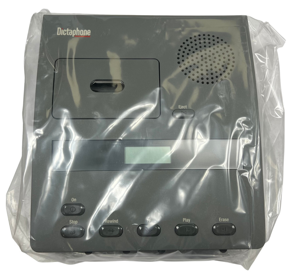 Dictaphone 1740 Minicassette Desktop Voice Processor W/ Extras (Open Box)