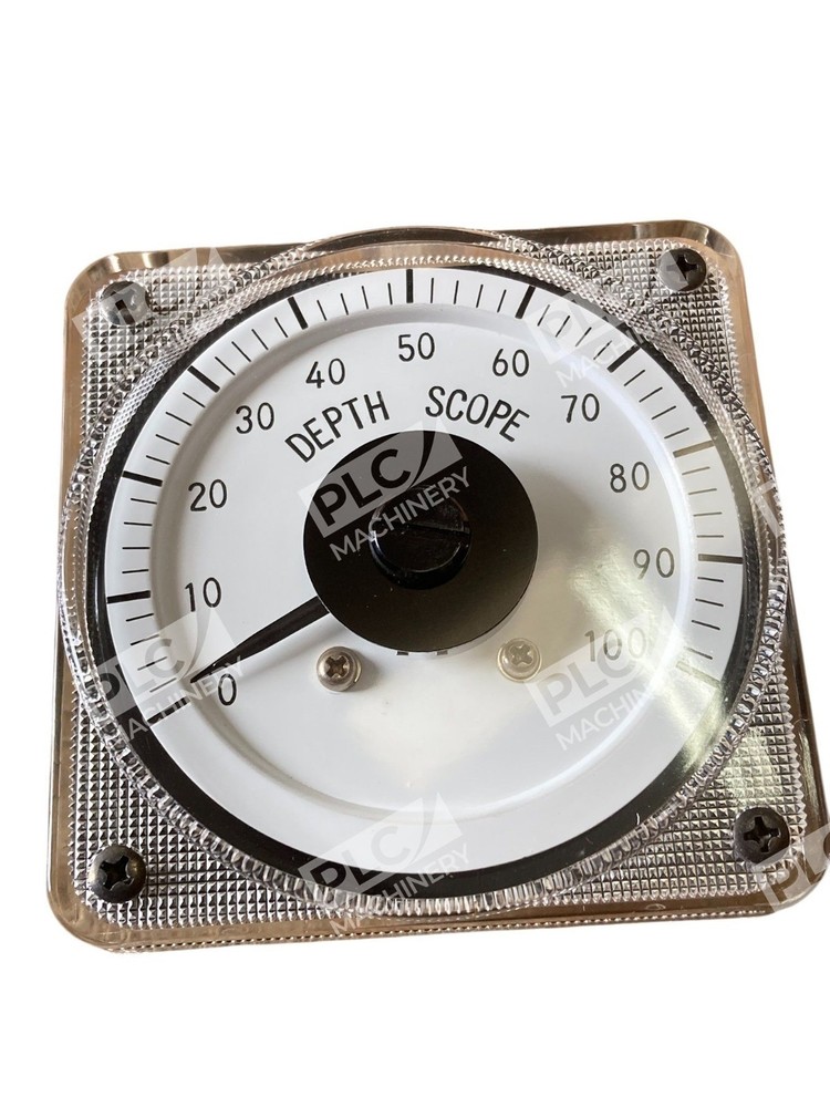 Depth Scope KWM-6b Scale 0-100 Analog Panel Meter