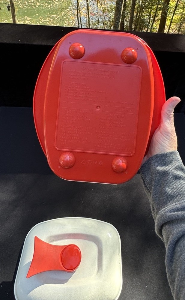 Vtg 1970’s Range Mate Rectangular Nonstick Microwave Grill Pan RangeMate Mint!
