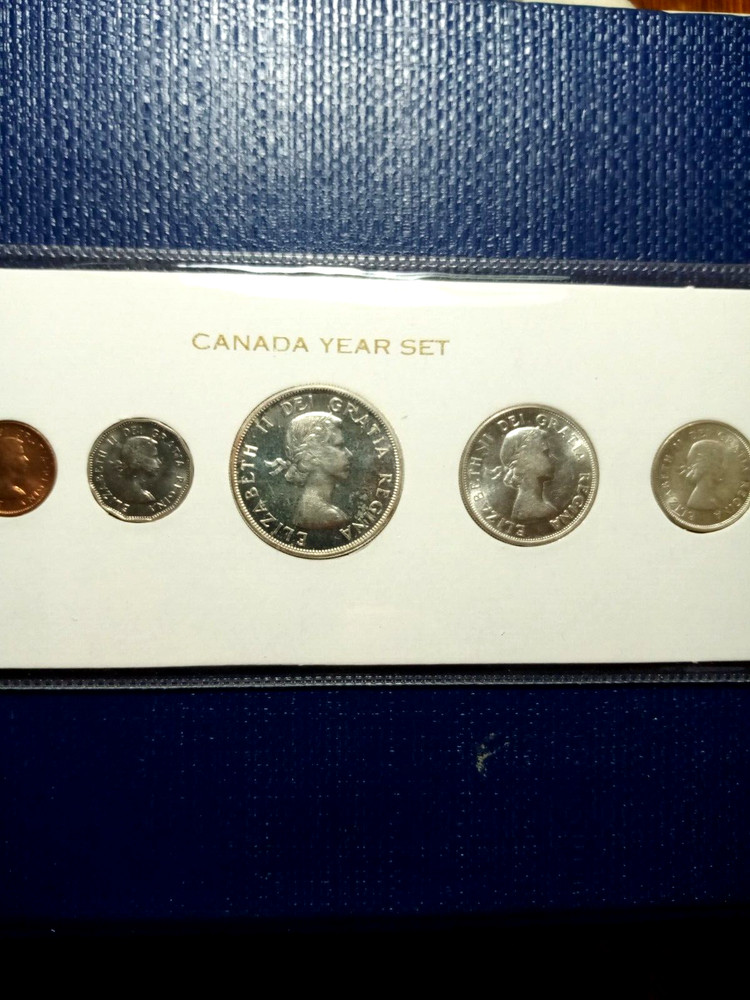 1960 Canada coin set