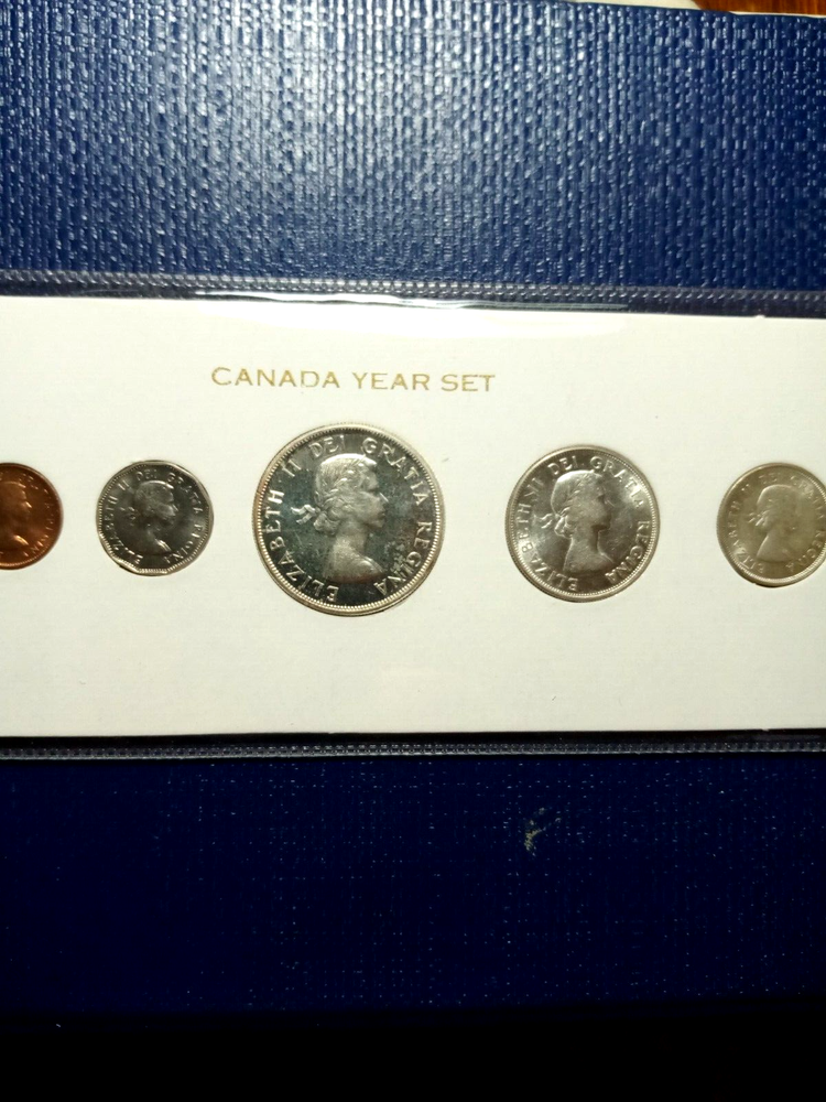 1960 Canada coin set