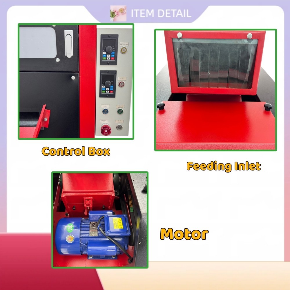 Automatic Copper Plastic Separator Machine 220V Waste Wire Granulator