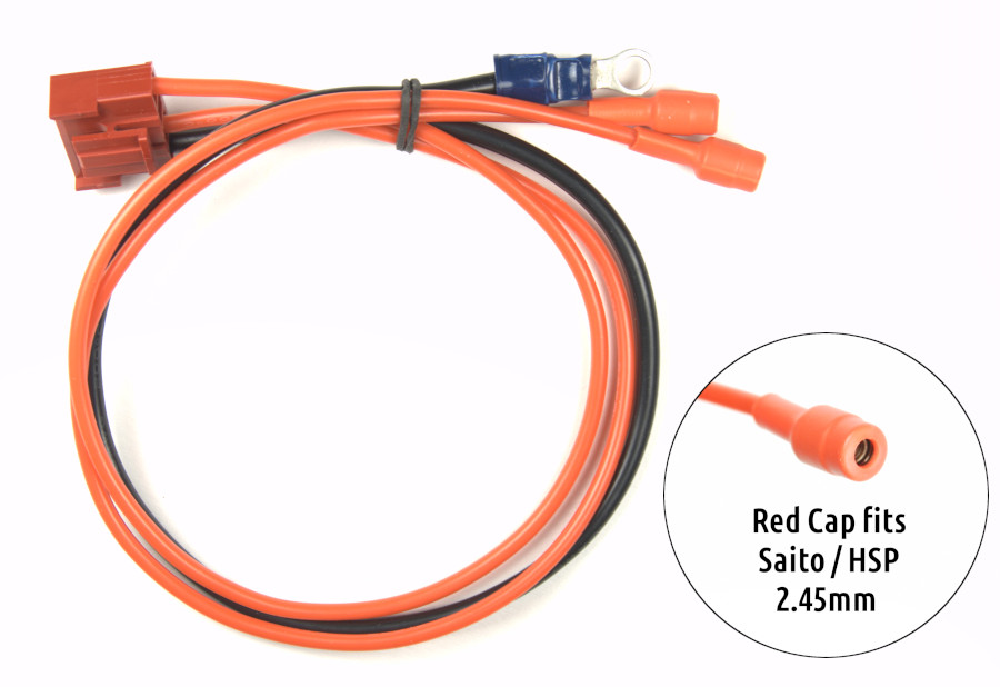 2 Cylinder Onboard Glow Plug Driver Controller Harness Only - Fits Saito 2.45mm