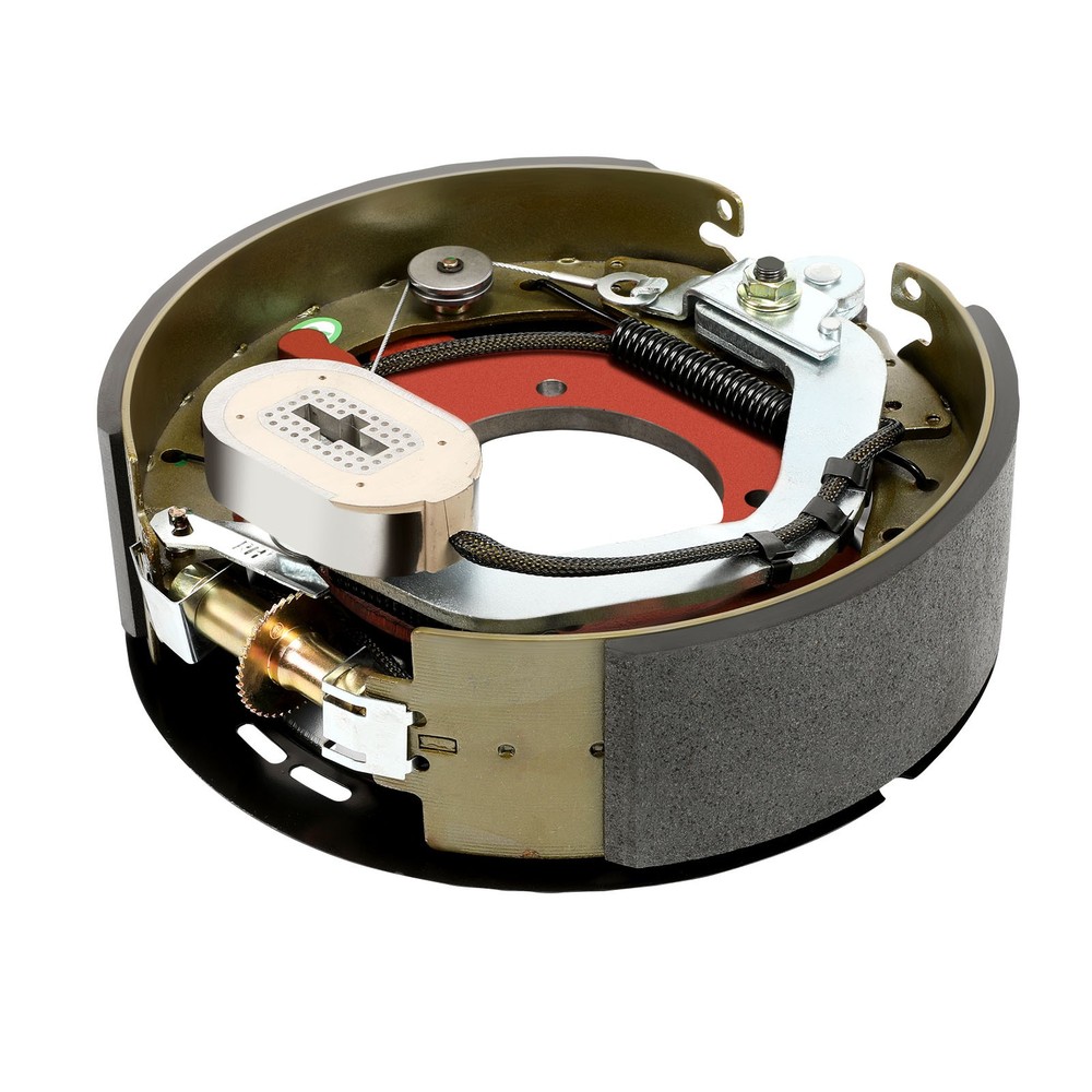 Four 12-1/4x3-3/8" 10K GD Electric Backing Plate 10000# Trailer Brake Fit Dexter