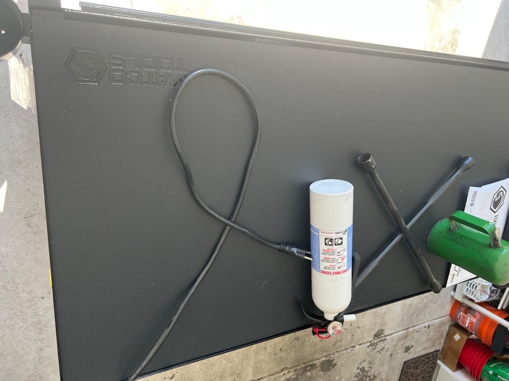 Matco 4S Triple Bank tool box with tools. Snap-On, Matco, Cornwell, Mac Tools.