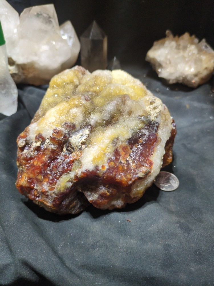 Carnelian Crystalized Specimen Natural Form (4lb)
