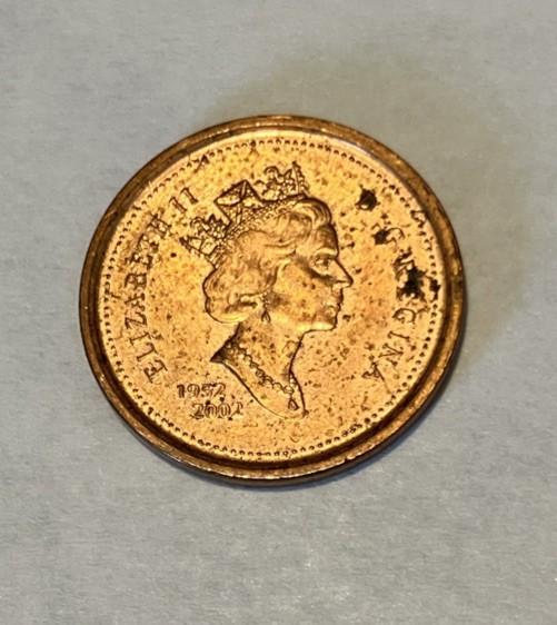 2002 Canadian 1 Small Cent Penny 1C Maple Leaf CANADA