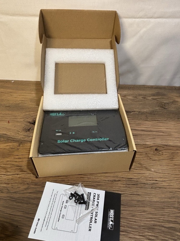 HQST 30A PWM Solar Charge Controller