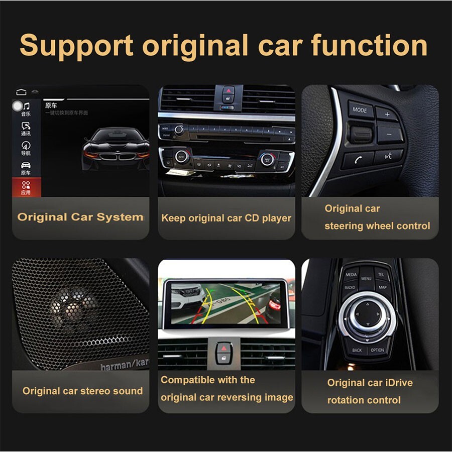 For BMW 7 Series E66 E65 8.8'' Touch/Screen CarPlay Android GPS Stereo CCC 02-08