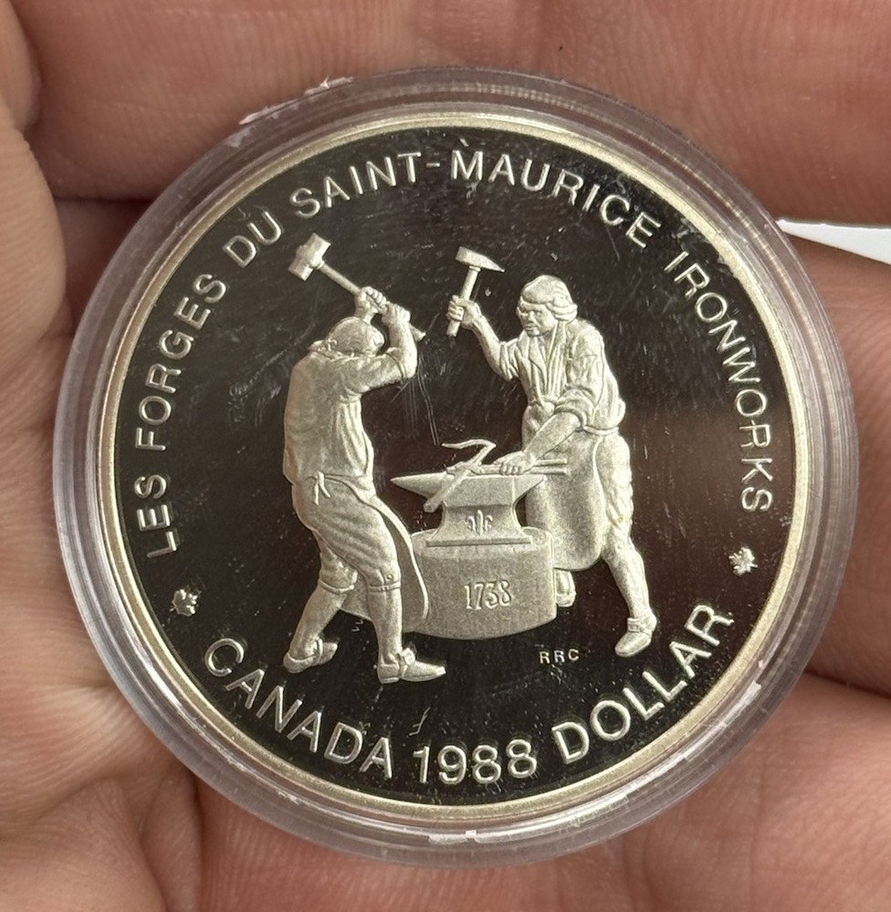 1988 Canada Silver Dollar #3634