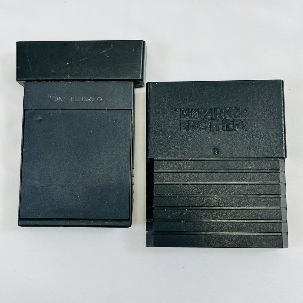 Atari 2600 Console Bundle w/ Mixed Joysticks, Cables VTG Retro Gaming UNTESTED