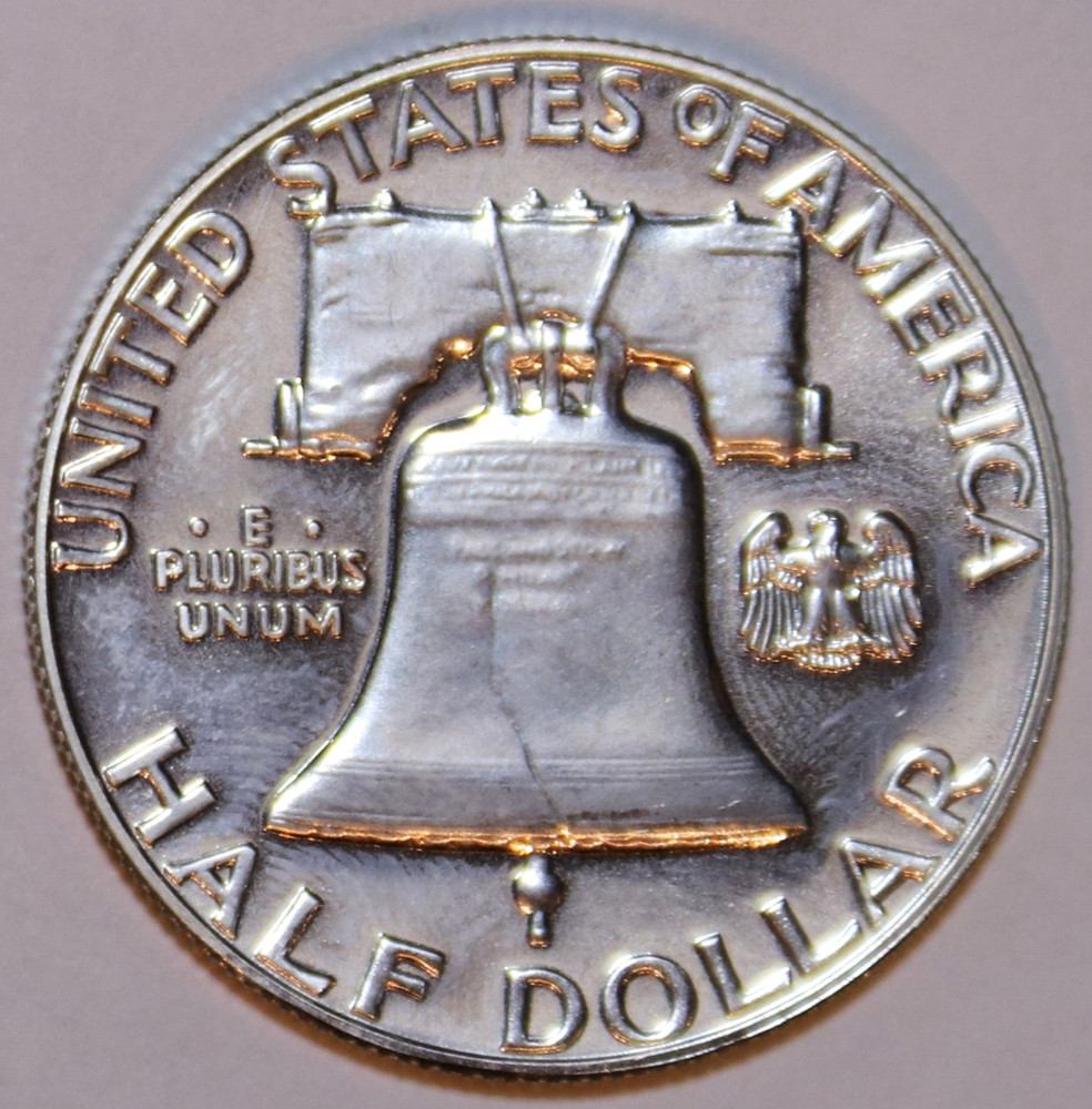 1961-P Franklin Silver Half Dollar - Proof - #2663E