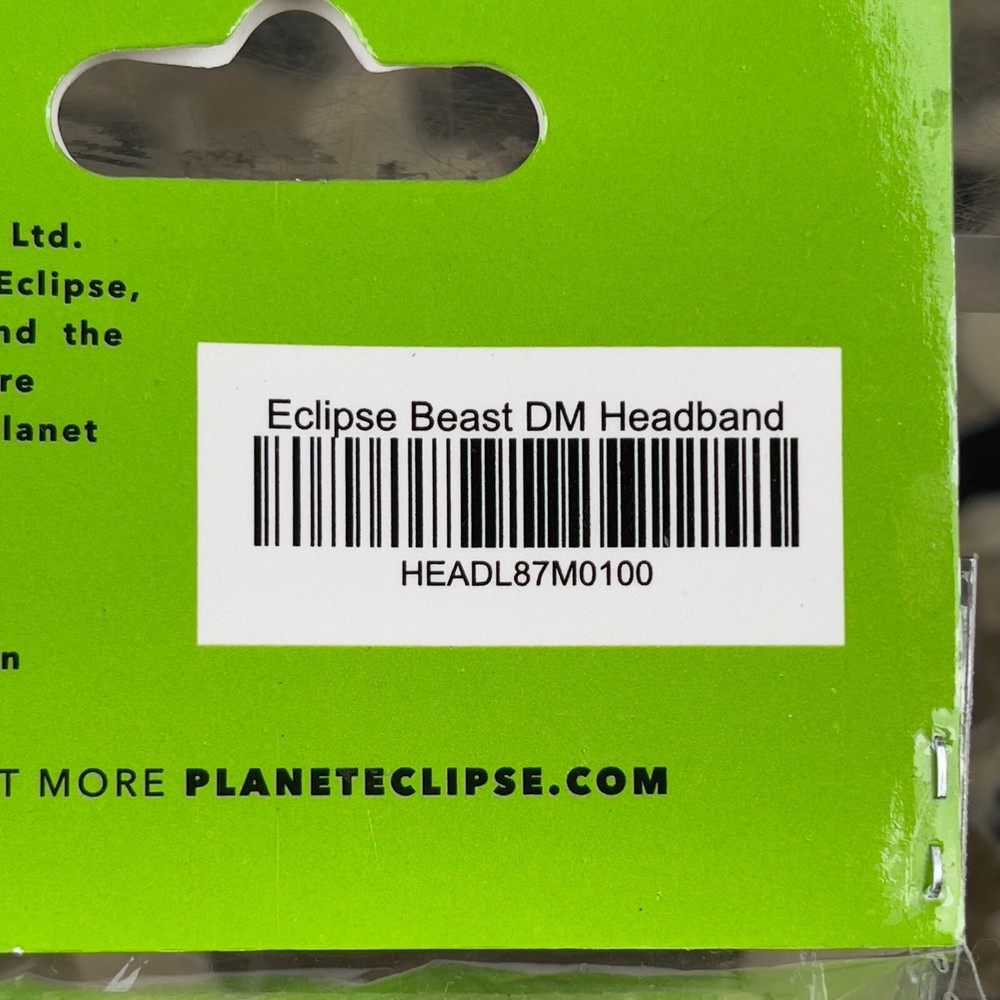 NEW Planet Eclipse Headband - HDE/Black