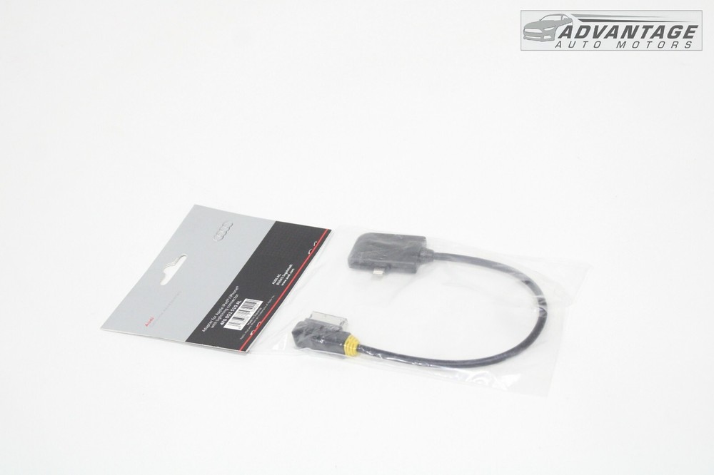 2015-2018 AUDI Q3 INTERFACE AUDIO IPHONE LIGHTING ADAPTER MEDIA CABLE OEM