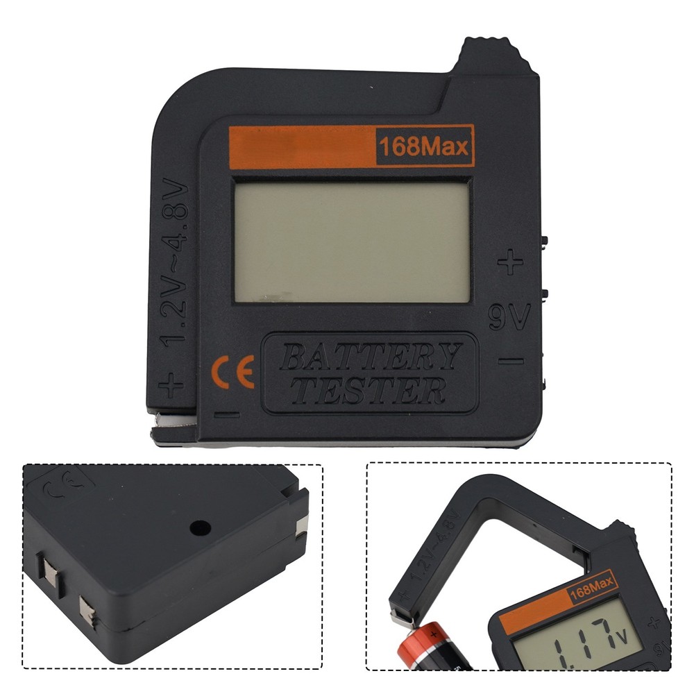 New Battery Tester Digital Display Screen Portable Battery Tester