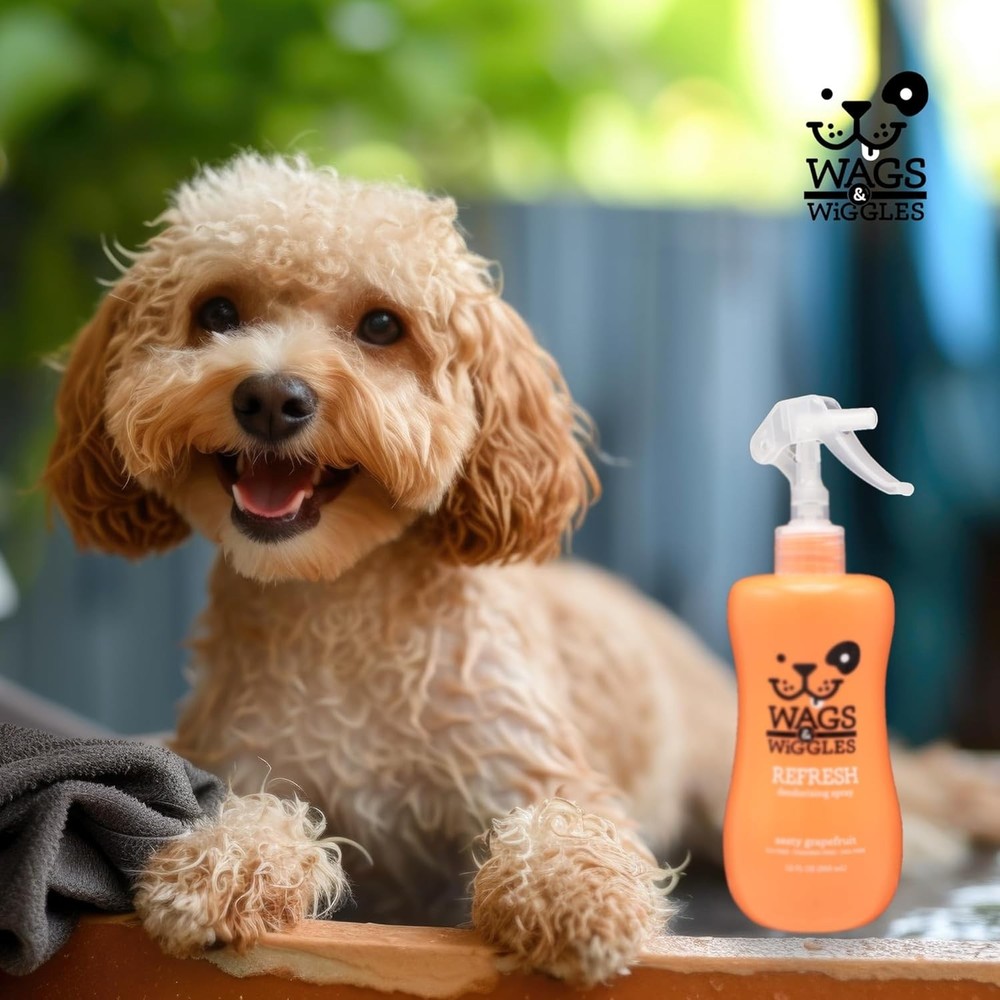 Refresh Dog Deodorizing Spray - Zesty Grapefruit, 12 Fl Oz - Odor Eliminator