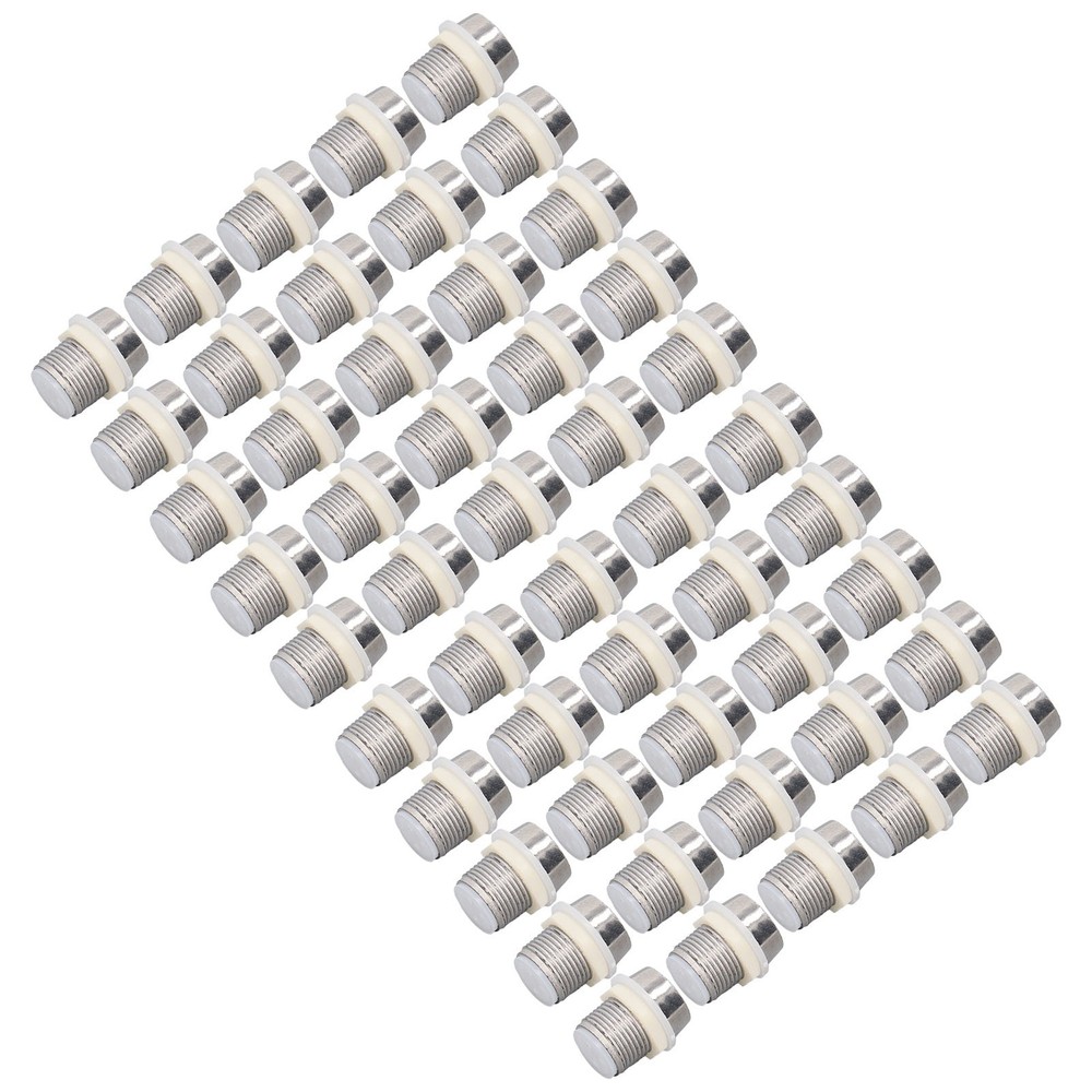 50 Set LED Holder Chrome Plated For Panel Mount Light Diode 10mm Popular
