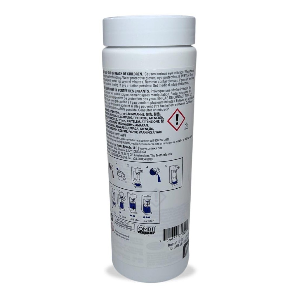 Urnex Tabz Coffee Brewer Cleaning Tablets - 120 Tablets