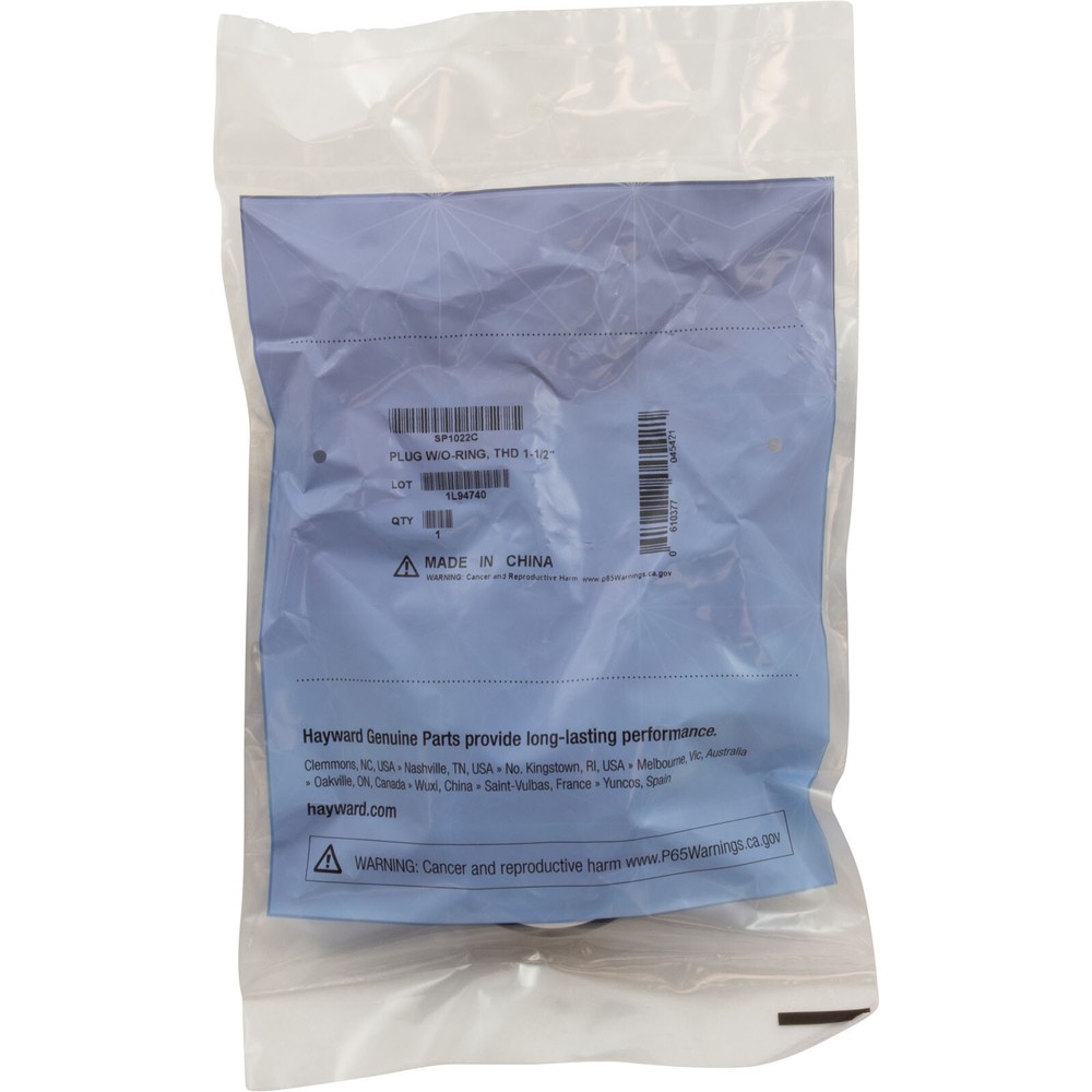 Drain Plug, Hayward, with O-Ring