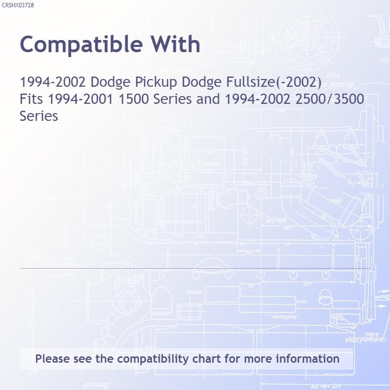 Replacement Steel Driver Side Tailgate Check Cable (See compatibility Chart)