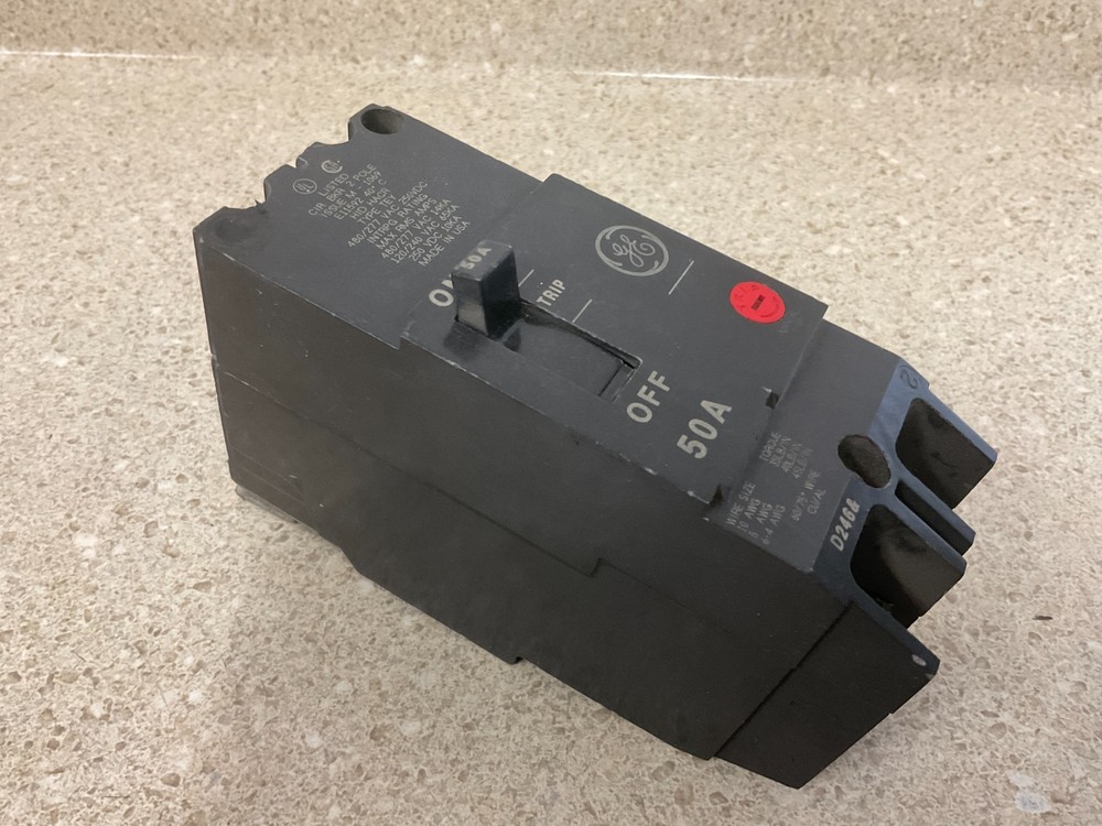 GE TEY 50Amp, 2Pole