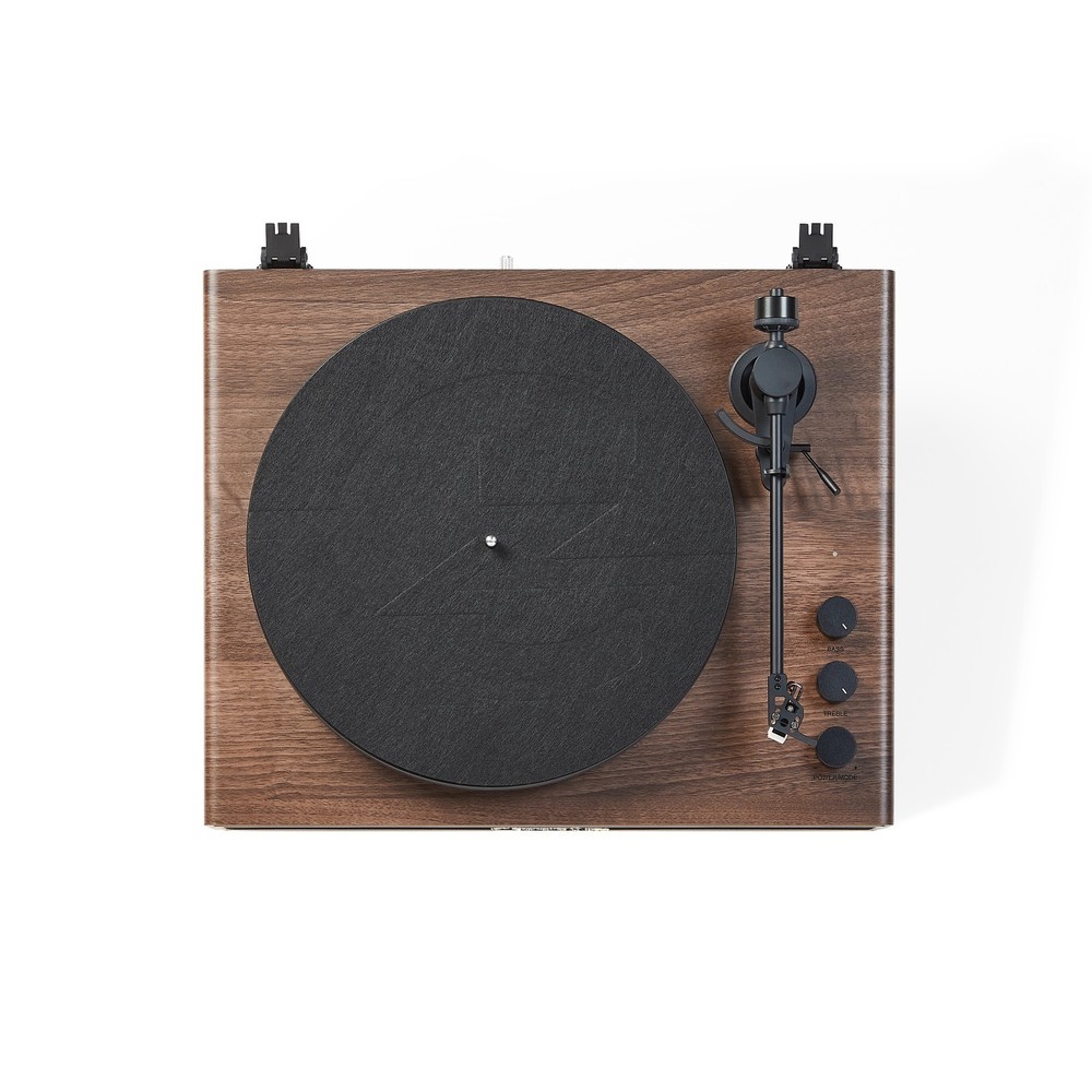 Crosley Stave Record Player - Walnut/Gold