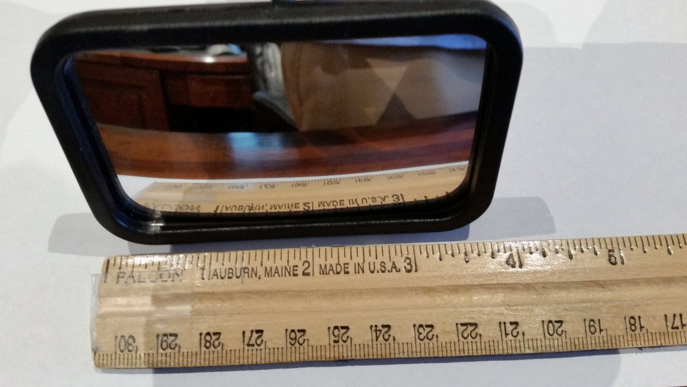 Clip-On Rear View Mirror for PC Monitors or Anywhere By Modtek