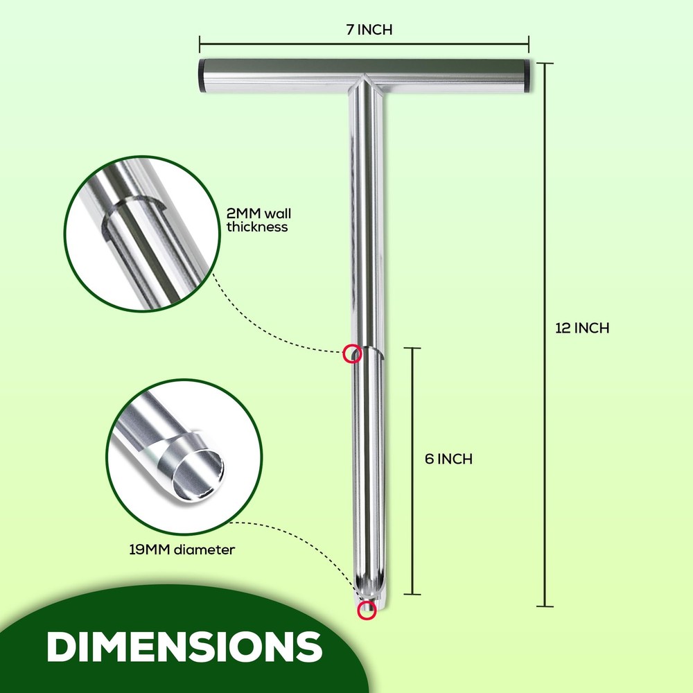 Soil Probe Sampler Kit (12 Inch)