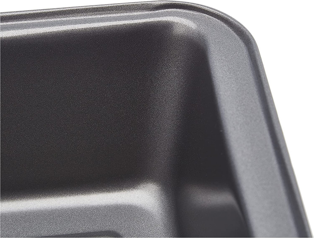 Rectangular Nonstick Bread Loaf Pan for Baking Meatloaf with Even Heat Distribut