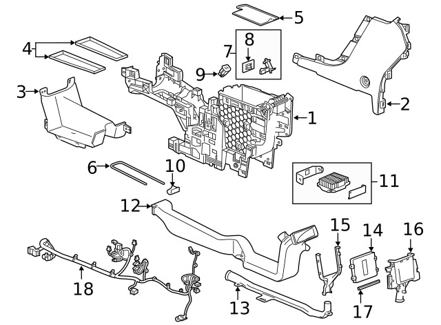 Genuine GM Module Insulator 84195197