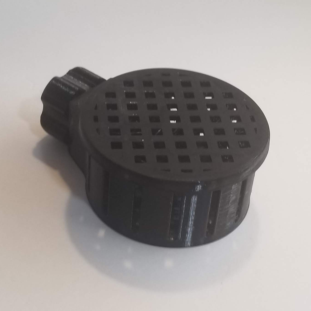 Magnetic Mushroom Basket –Protector w/ Easy Remove Cap -3D Printed - PETG