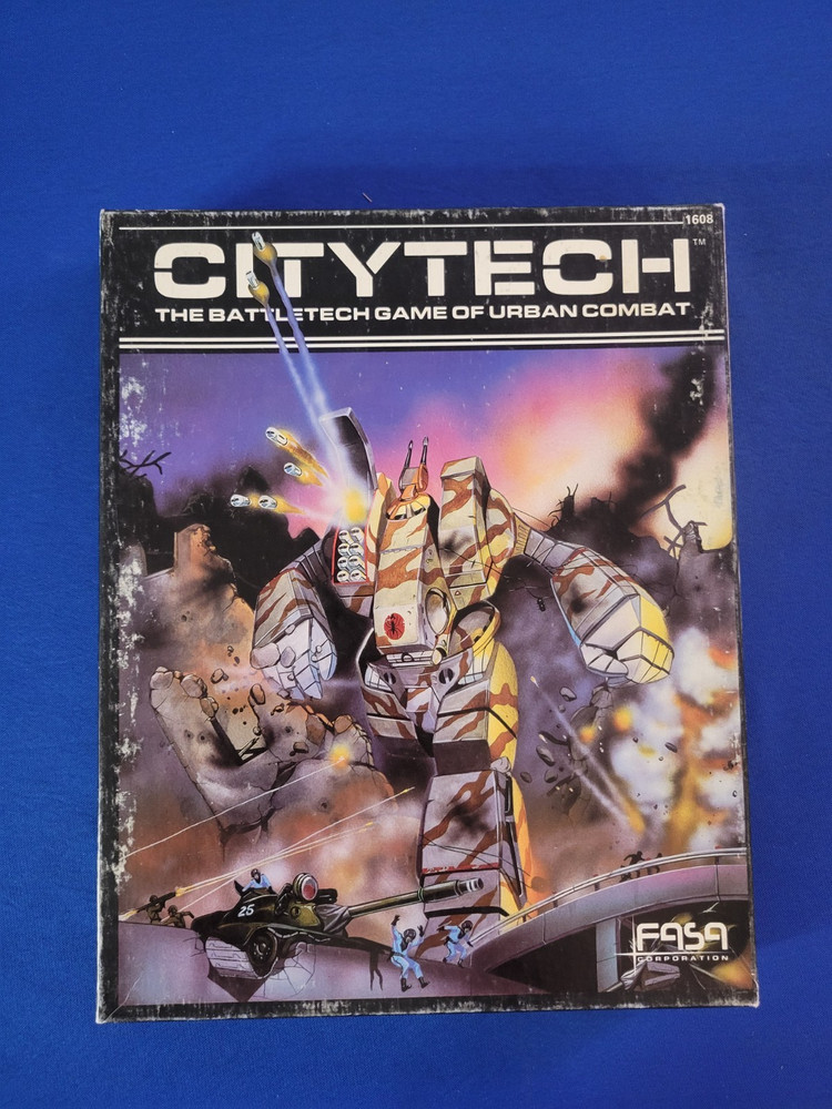 Citytech Box Set (1608) - Battletech (Complete & Unpunched)