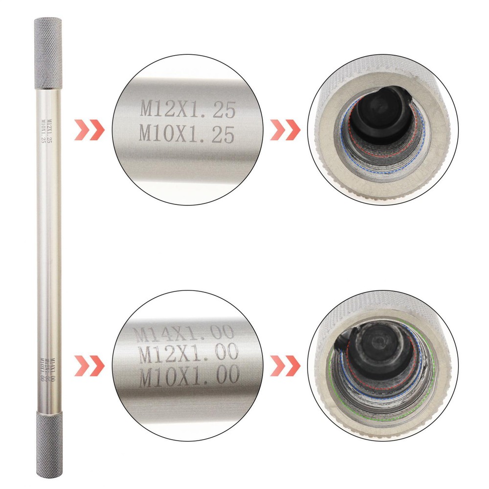 Motorcycle Fork Oil Level Tool, Fork Spring Compressor and Damper Rod Bleed Tool